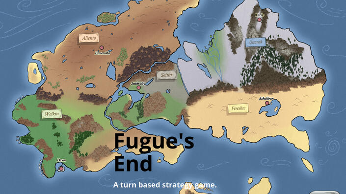 Fugue's End Alexander Huertas Pleroma Studios Logo Sofia Alexandria