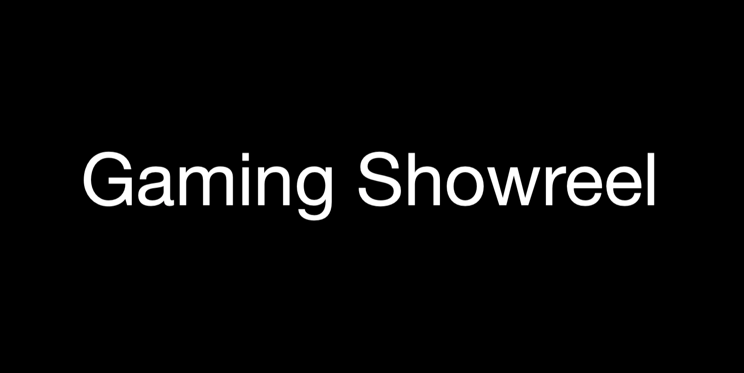 Sofia Alexandria Gaming Showreel